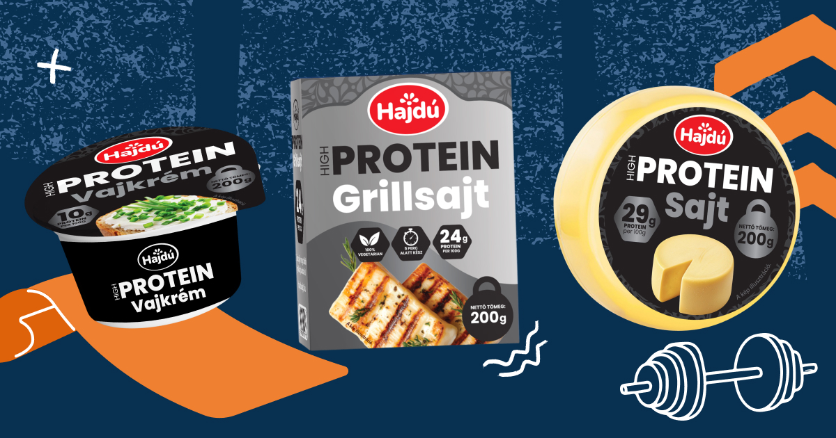 Hajdú High Protein termékek