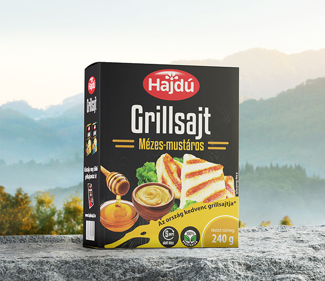 Hajdú Grillsajt - Mézes-mustáros fűszerezéssel