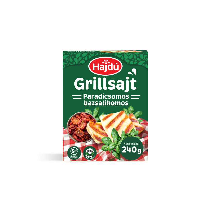 Paradicsomos-bazsalikomos grillsajt
