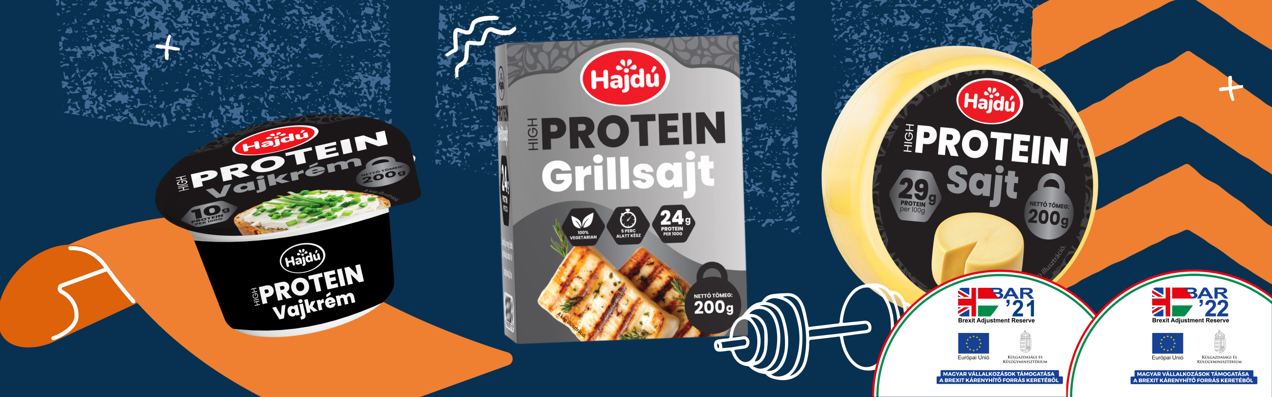 A Hajdú High Protein sajtokkal egyszerűbb fehérjében gazdagabb fogásokat készíteni
