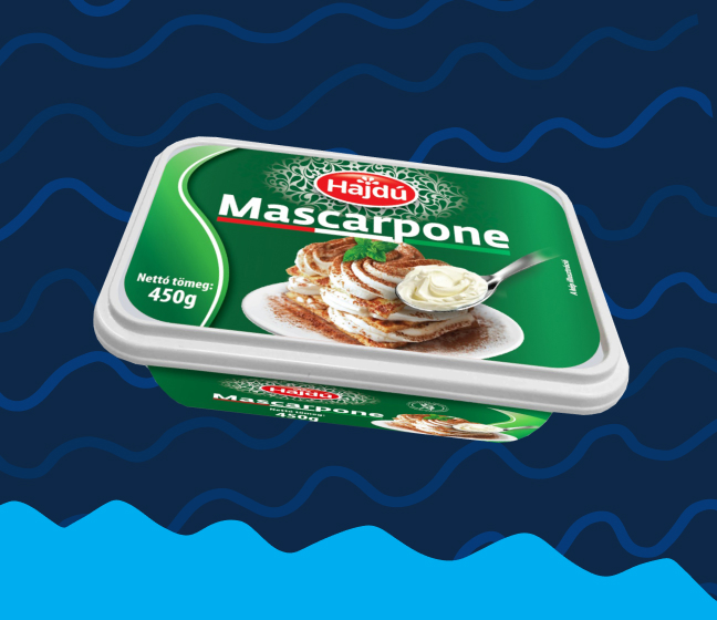 Hajdú Mascarpone - közepes kiszerelés