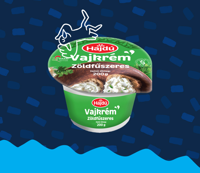 Hajdú Vajkrém - Zöldfűszeres