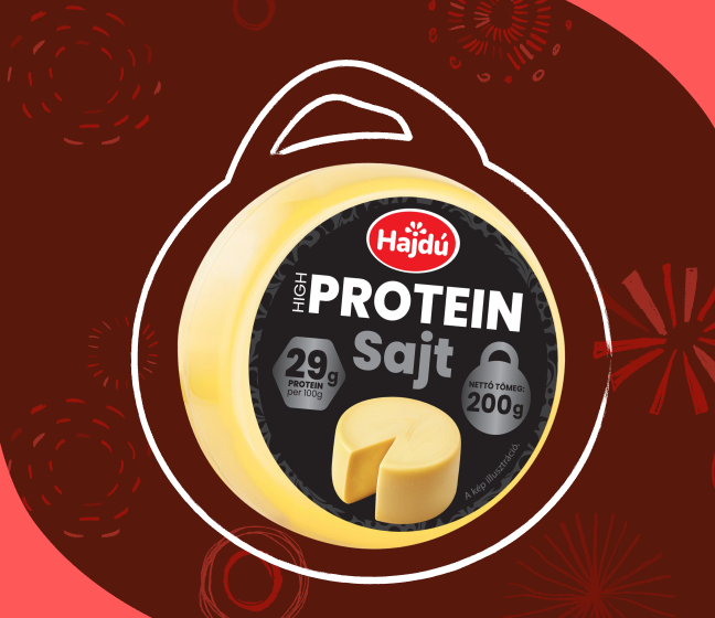 High Protein sajtkorong magas fehérjetartalommal