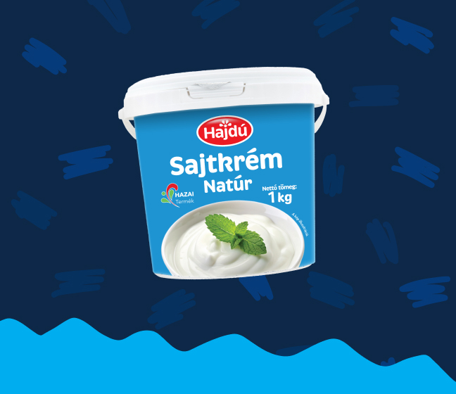 Sajtkrém - Natúr